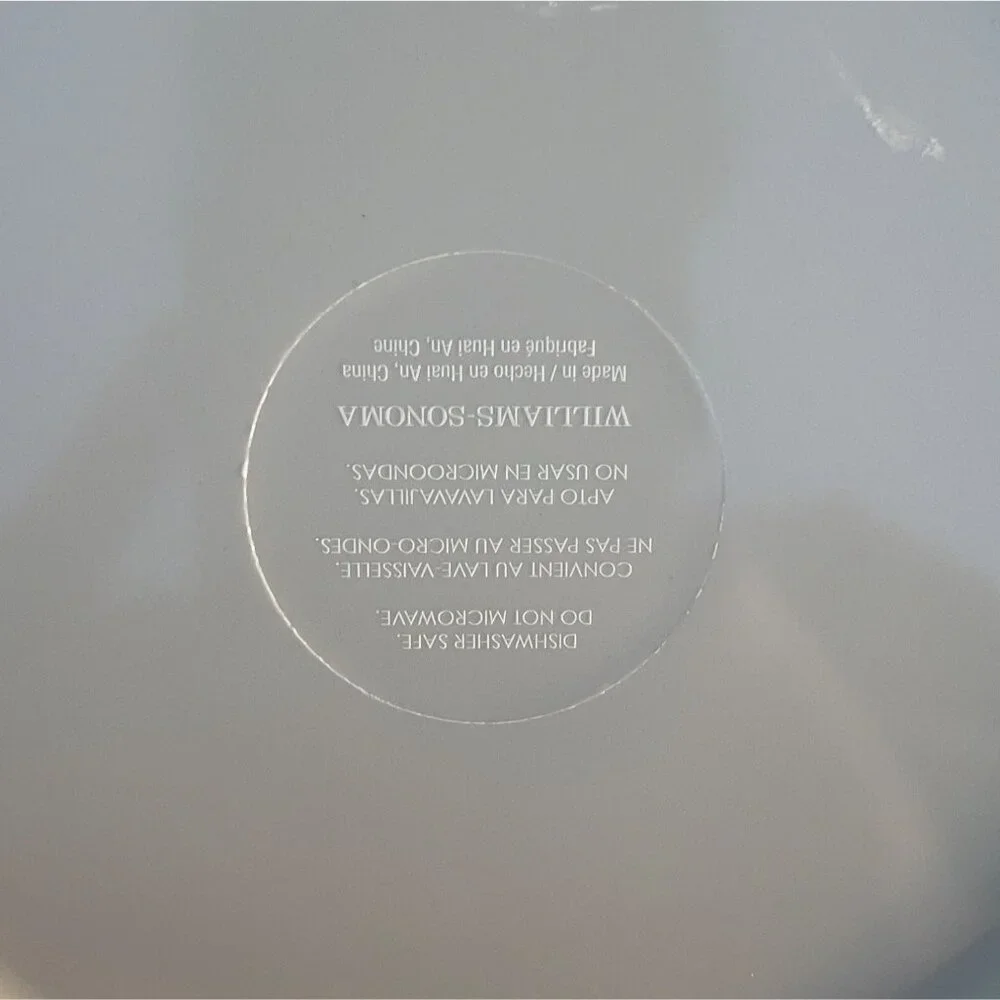 Williams Sonoma Melamine Salad Plate 8